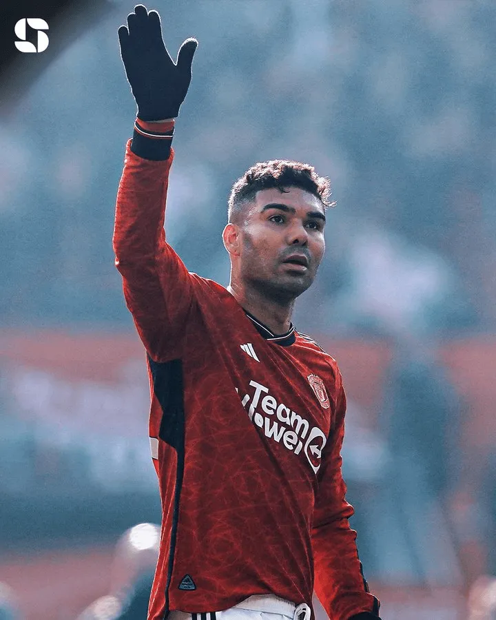 开云体育网址-卡塞米罗在加盟曼联后，英超场均7.1次赢得对抗+4次抢断